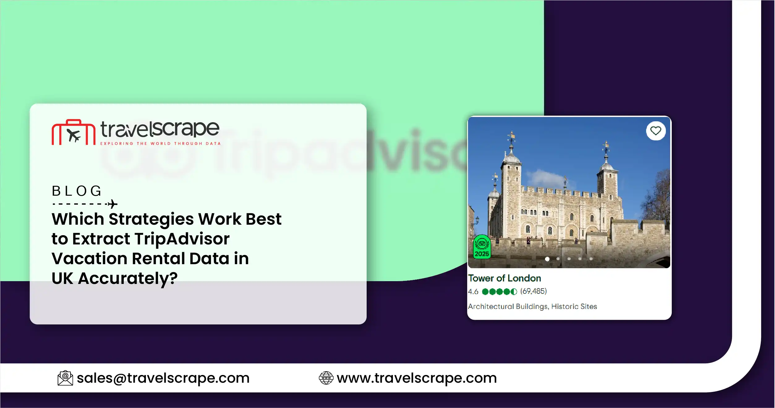Extract TripAdvisor Vacation Rental Data in UK